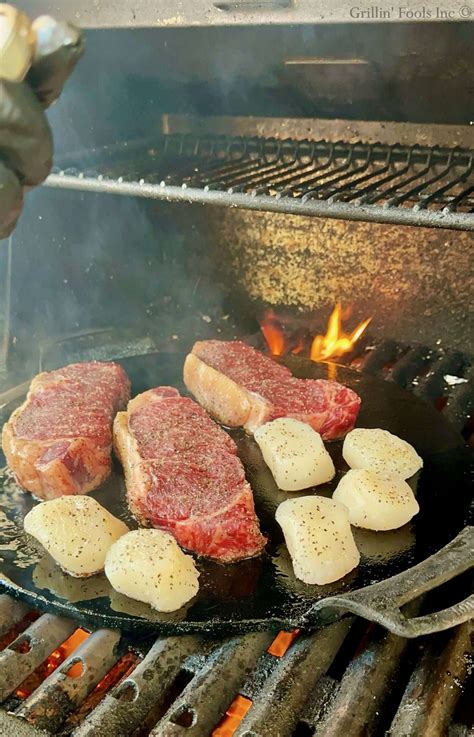 reverse sear steak gas grill
